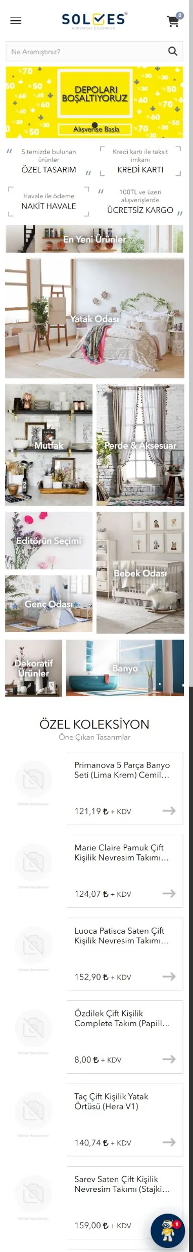 Tema 01v2 mobil mağaza görünümü