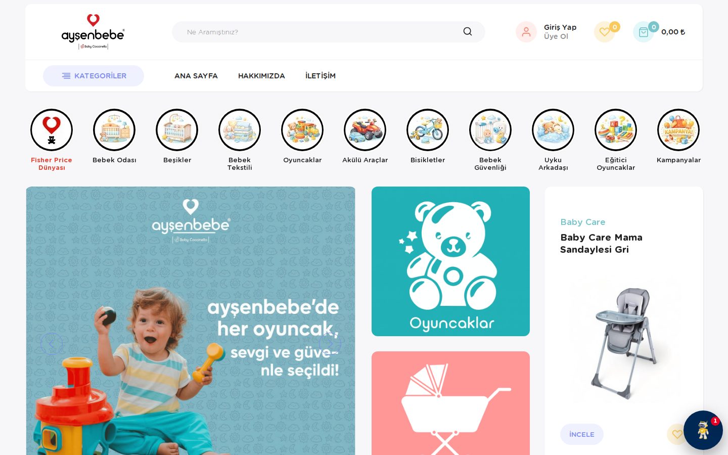 Ayşen Bebe canlı web sitesi